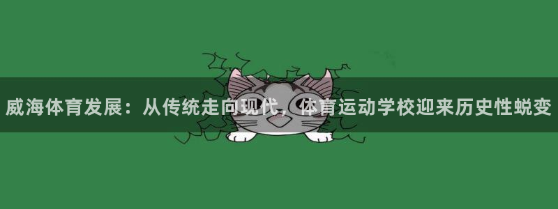 yy易游官网下载平台注册流程图：威海体育发展：从传统